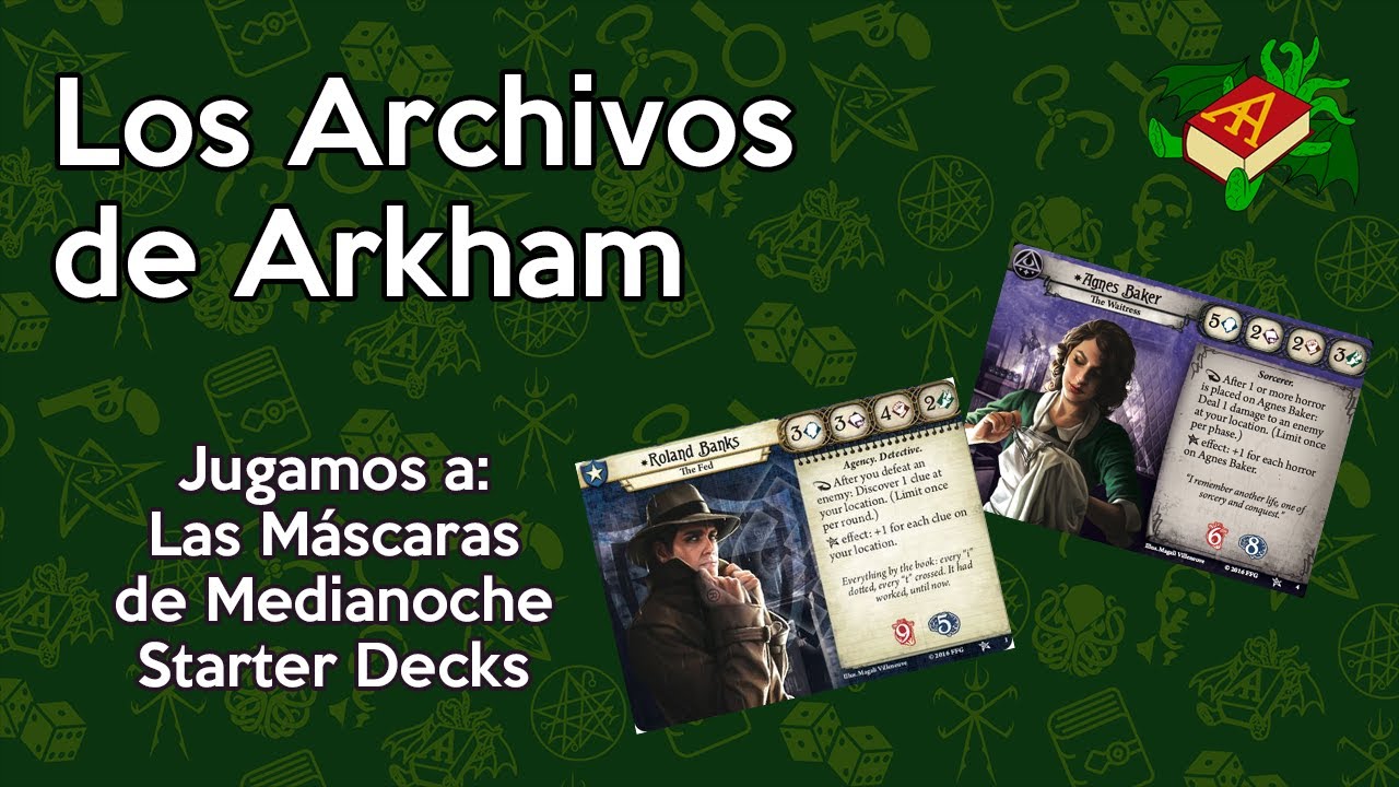 Jugamos a Las Máscaras de Medianoche con Starter Decks - Roland y Agnes
