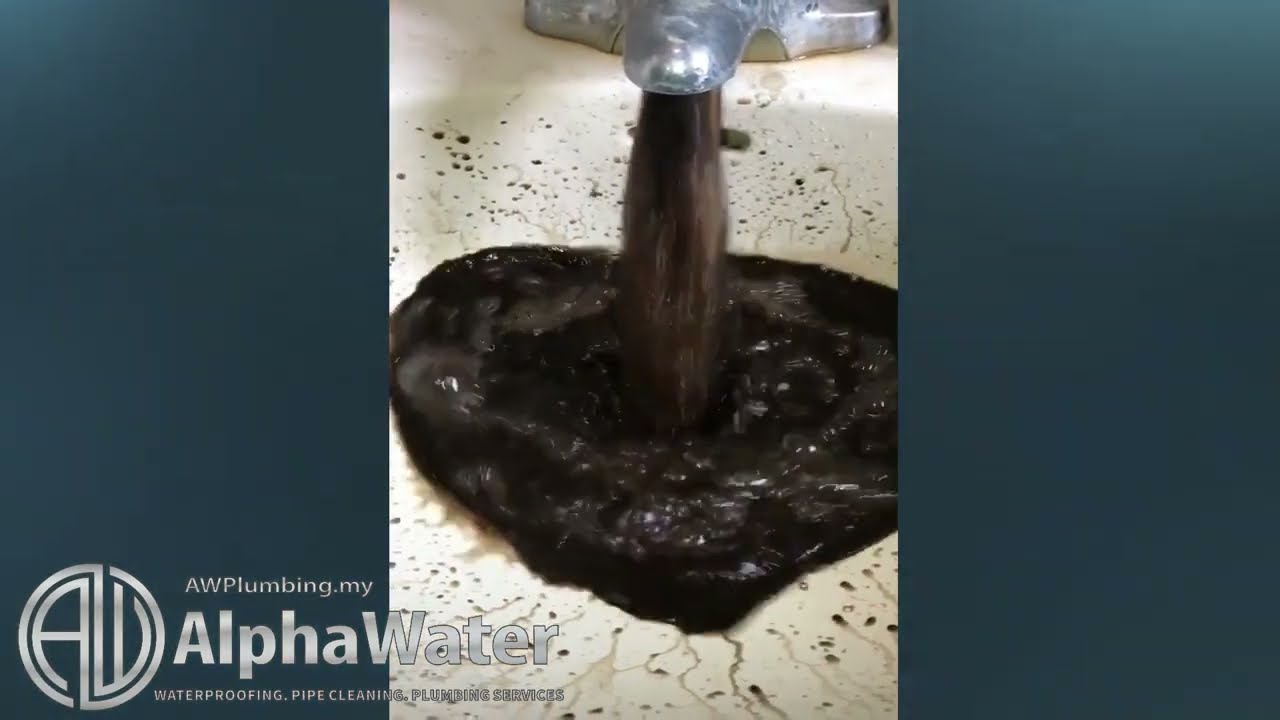 Another dirty water video in Shah Alam - Pipe Cleaning