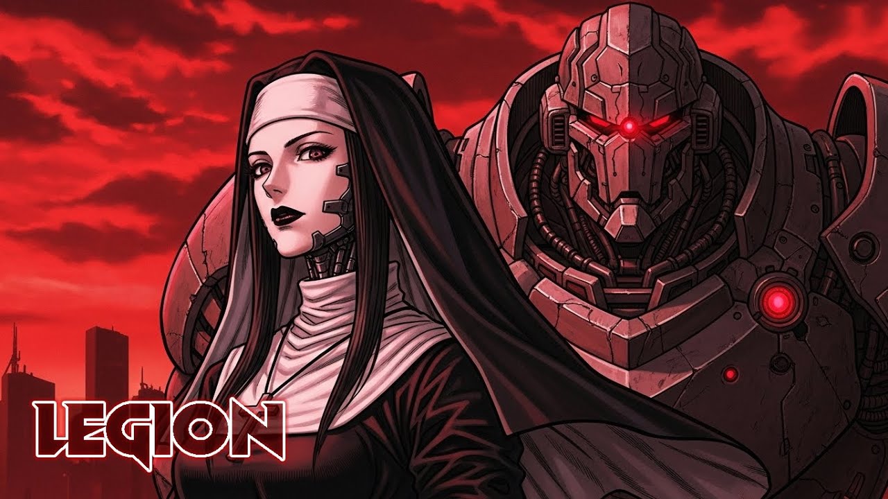 LEGION | Epic Goth Darksynth, Dark Synthwave & Cyberpunk Mix | Focus music