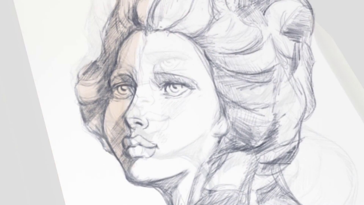 Classic Sketch  Time-lapse / Speed Sketch