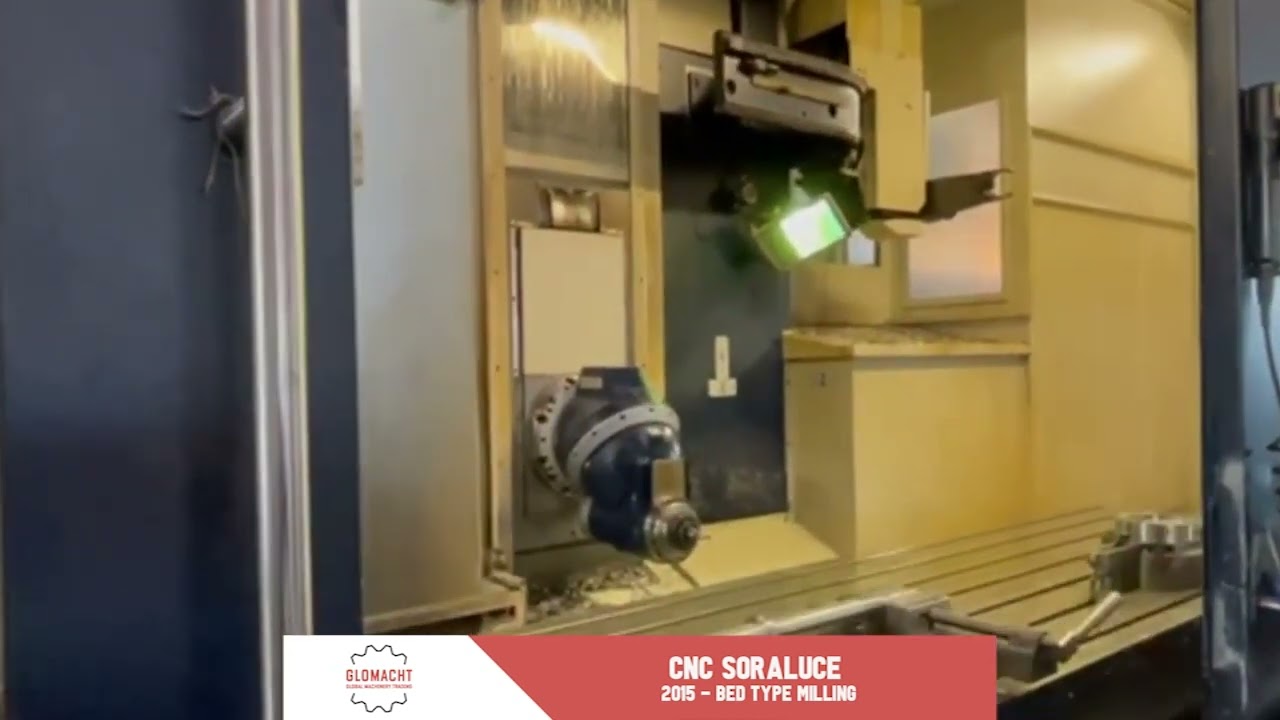 SORALUCE TA 35  - 2015 -  Bed Type Milling