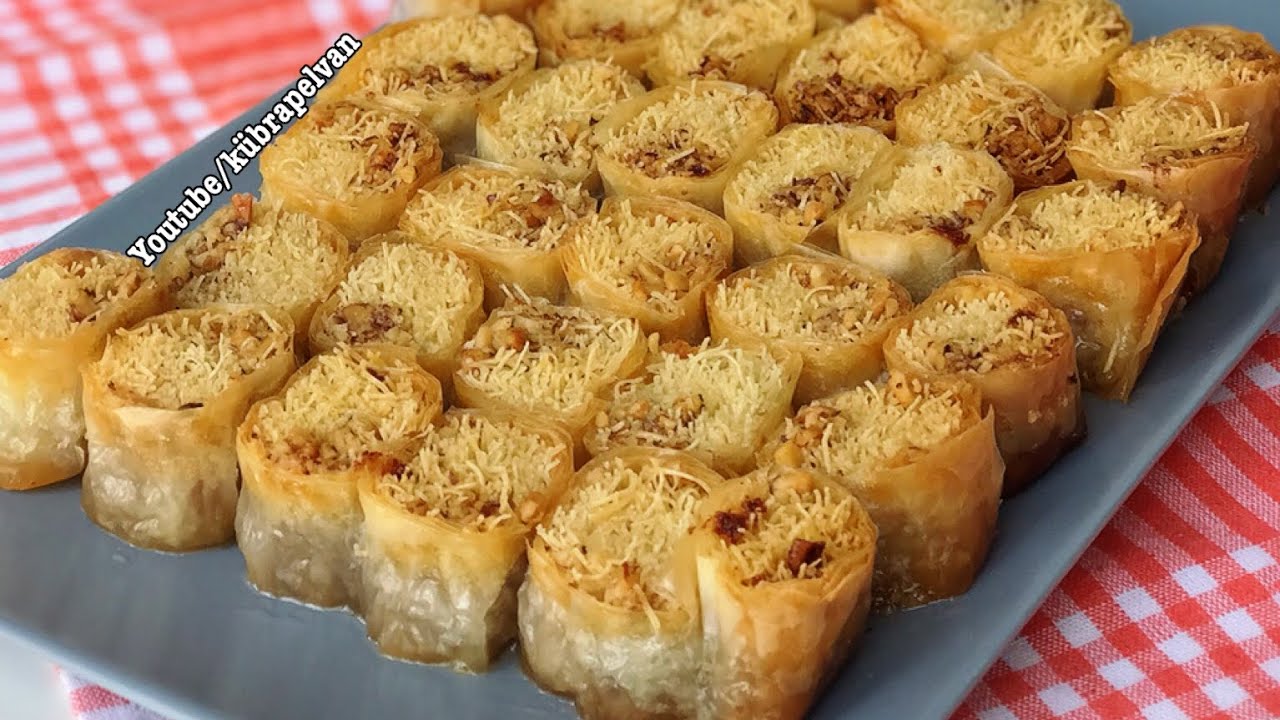 BAYRAMDA HERKES BU TATLIYI KONUŞACAK | ÇITIR KADAYIF SARMA, yemek ve tatlı tarifleri