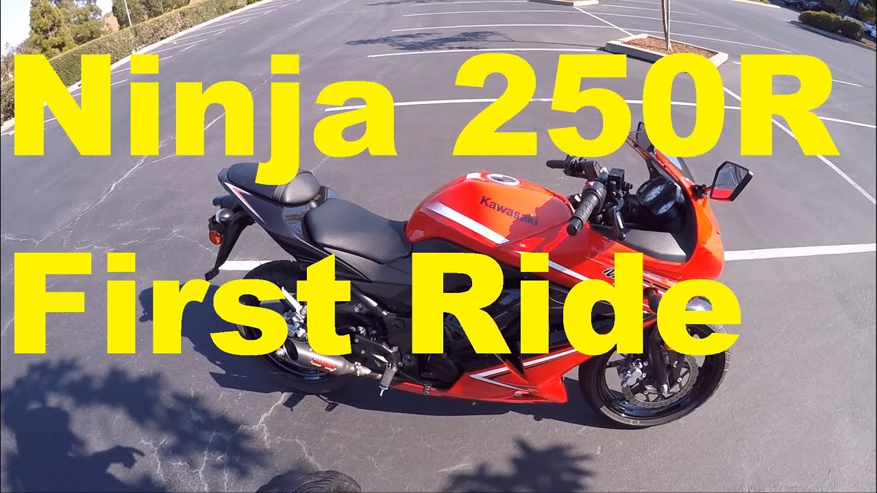 First Ride! Is 250CC Enough? - 2012 Kawasaki Ninja 250R