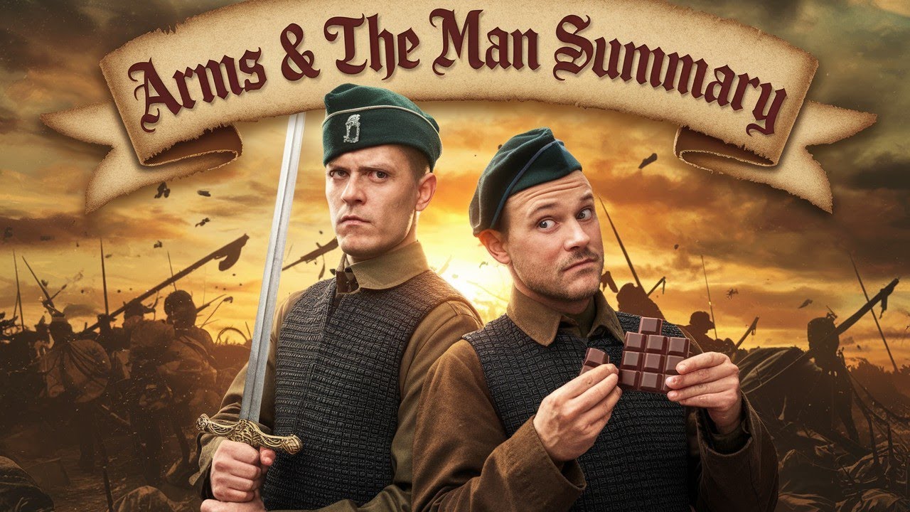 Arms and the Man Summary in English || George Bernard Shaw