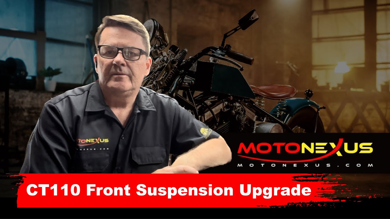 CT110 Front Suspension Upgrade