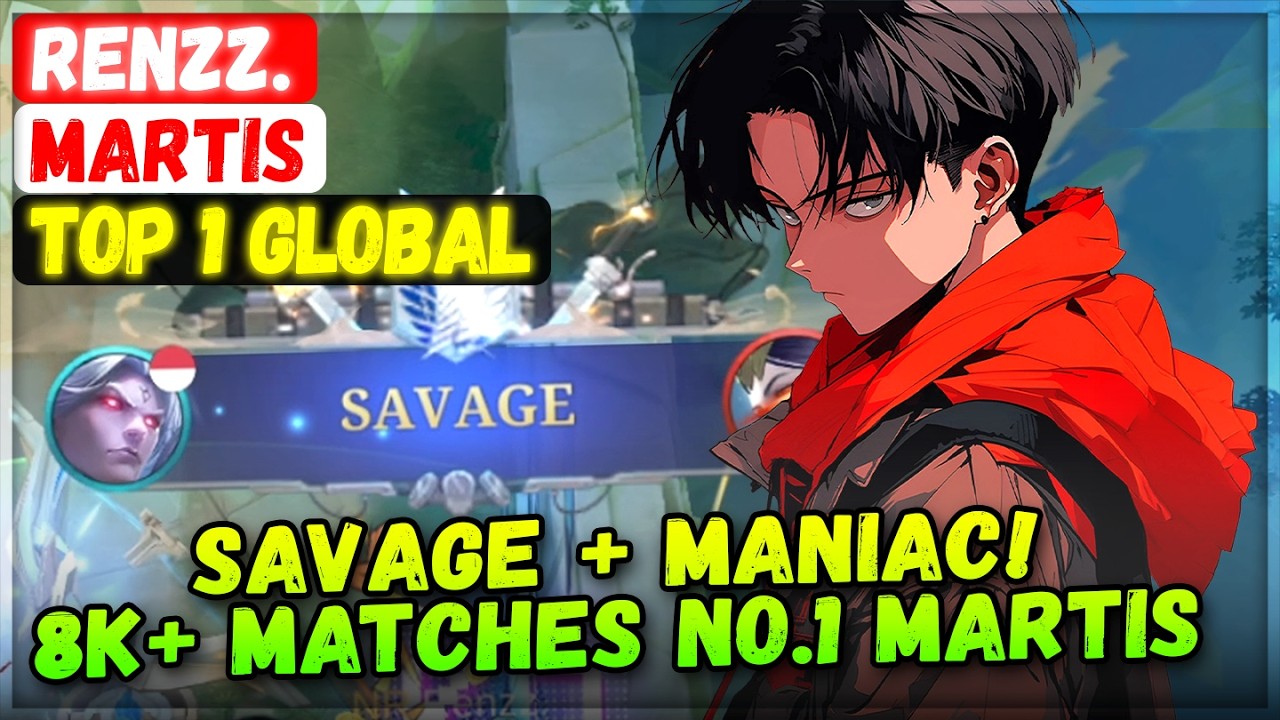 SAVAGE + MANIAC! 8K+ матчей, Martis №1 [ Топ-1 Martis в мире ] Renzz.