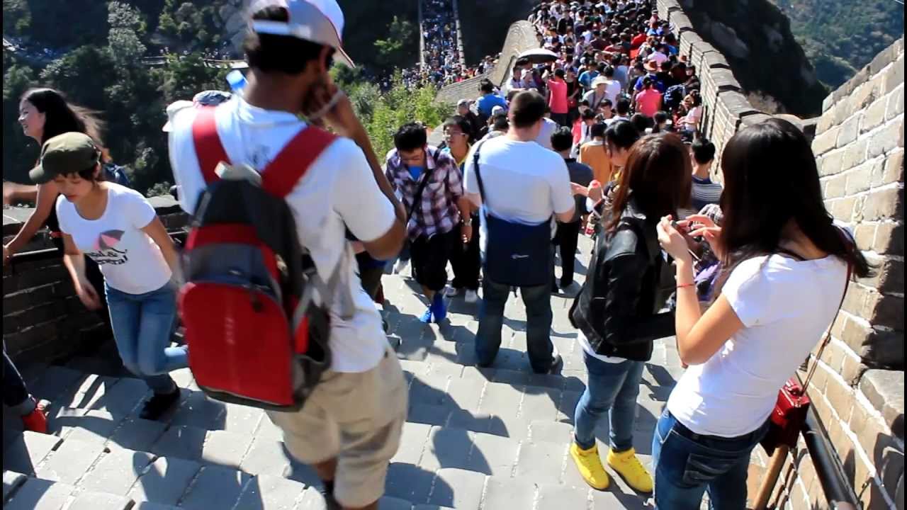 Beijing, China during the peak tourist season {FULL HD}