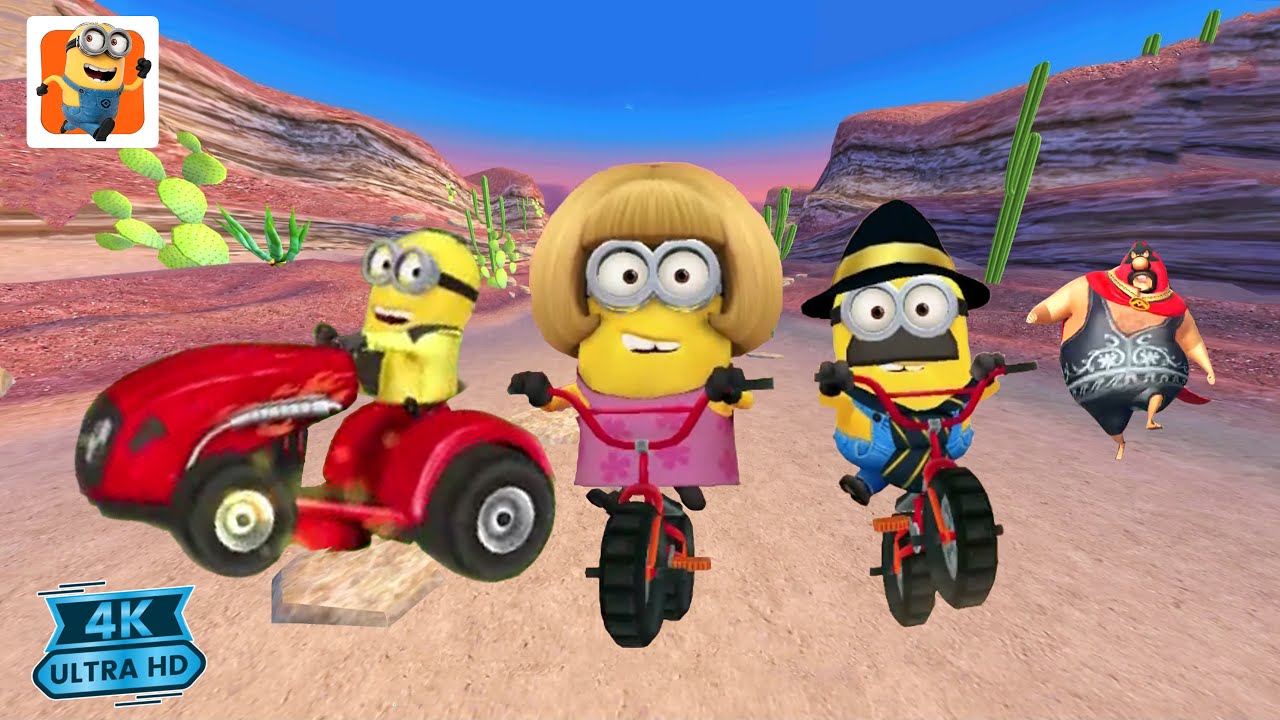 Despicable Me 2 Minion Rush Full Screen Walkthrough old minion rush 4K 60FPS Ep 13