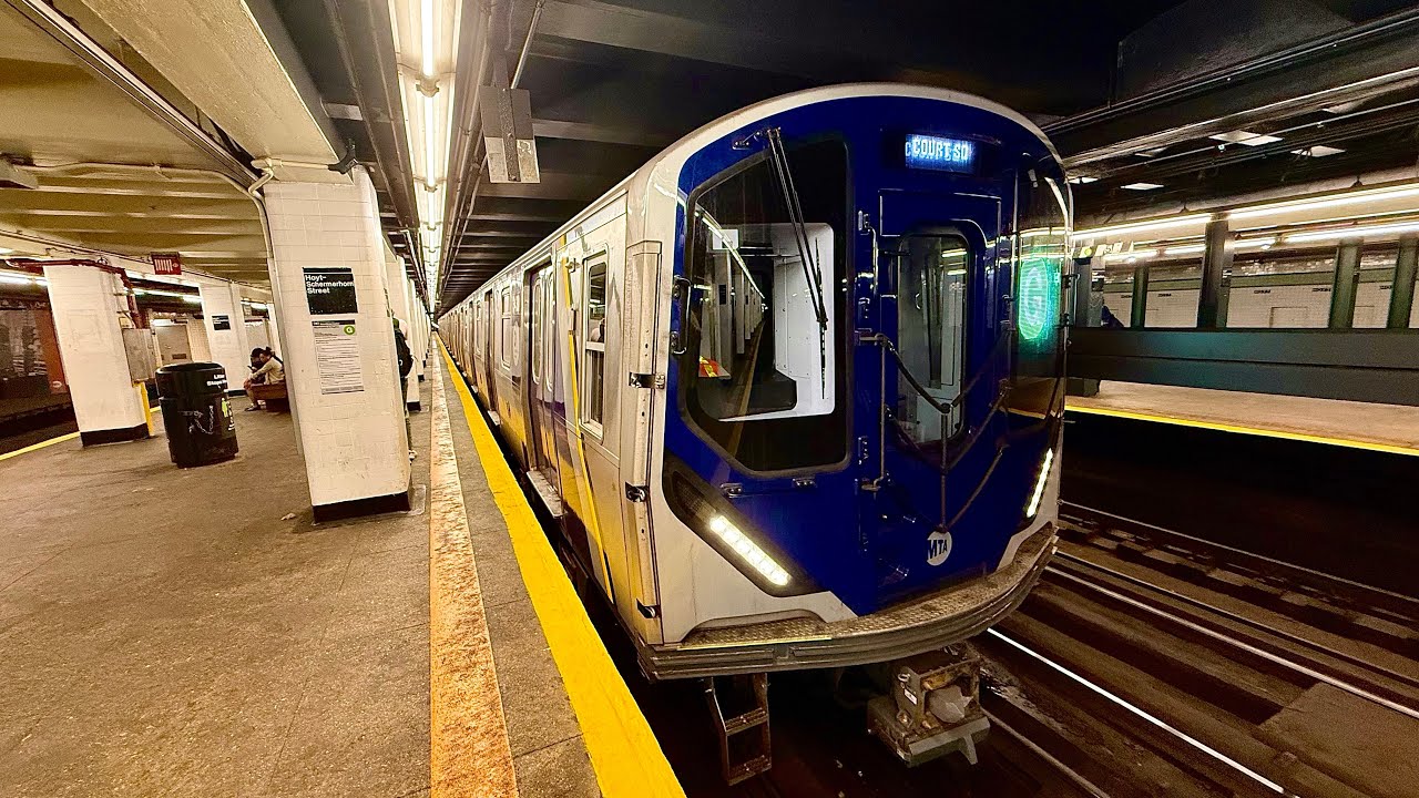 IND Fulton Street/Crosstown Lines: A,C,and G trains at Hoyt Schermerhorn Street 