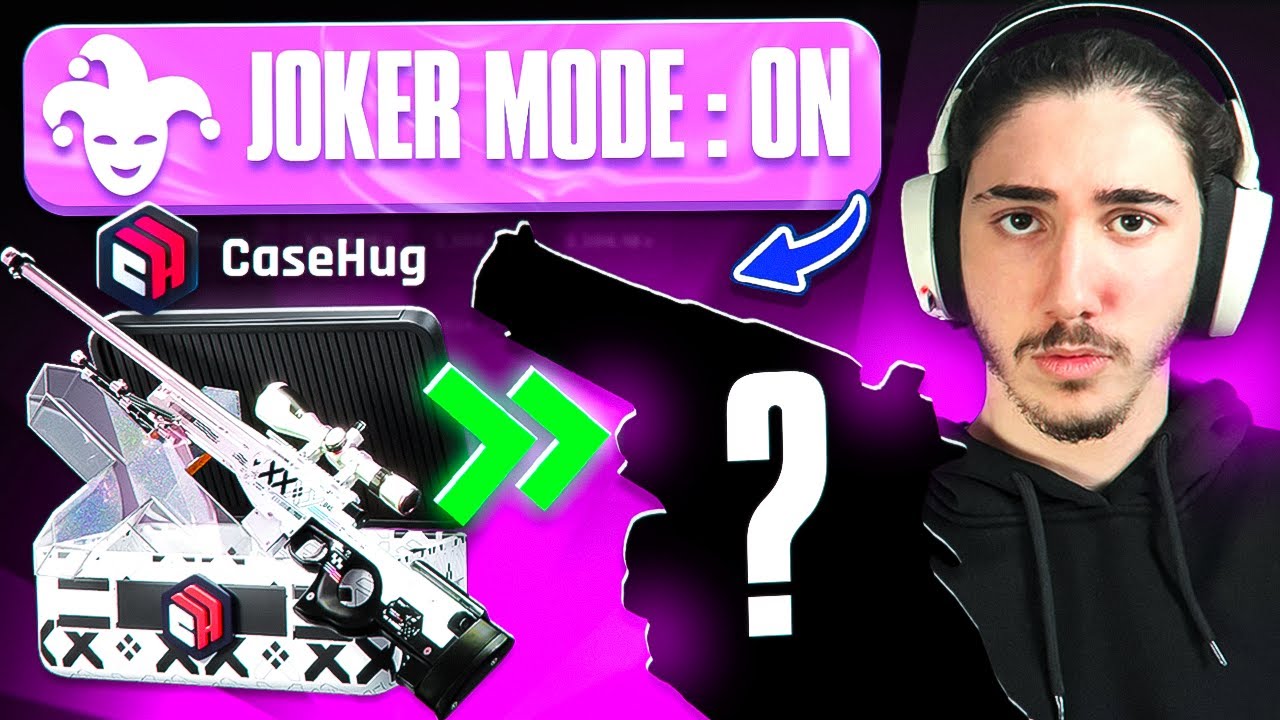 CaseHug Promo Code  2025 -  PRINTSTREAM JOKER CASE WITH JOKER MODE!
