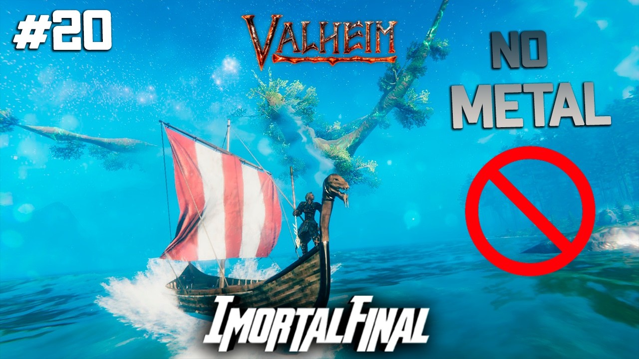SAGA NO METAL EP. 20 RUMO A ASH - VALHEIM 🎥