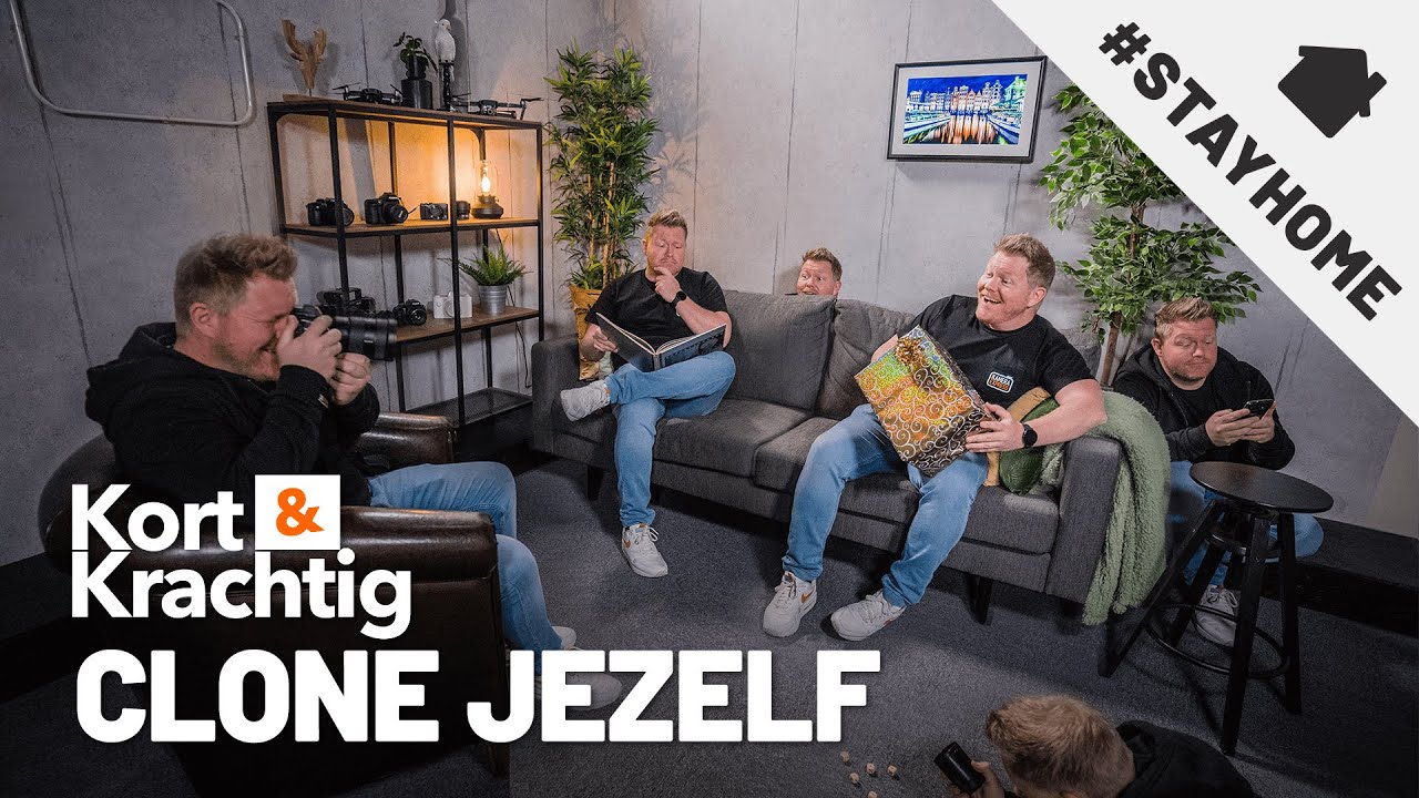 Thuis aan de slag: hoe maak je een clone foto? - Kort & Krachtig - Kamera Express