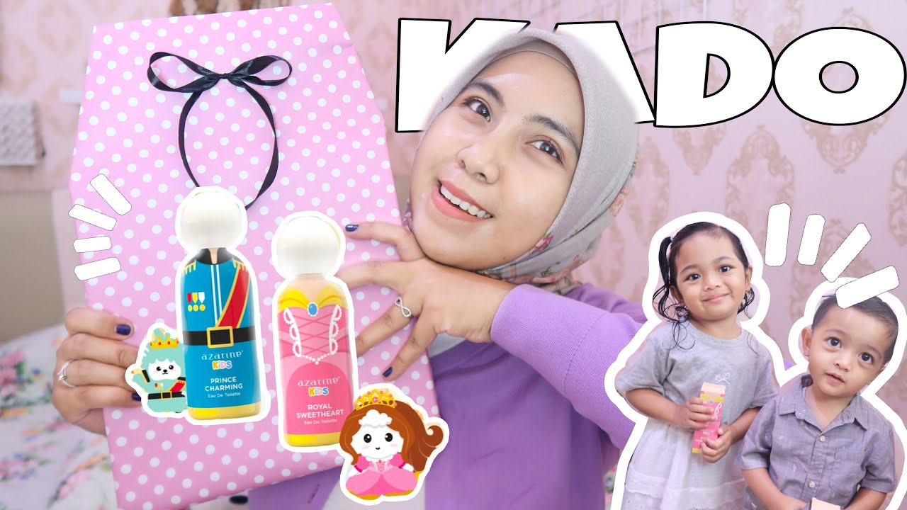 HADIAH PARFUME PRINCESS UNTUK ANAK | Azarine Kids #PerfumeCipung #AzarineKidsPerfume #AzarineKids