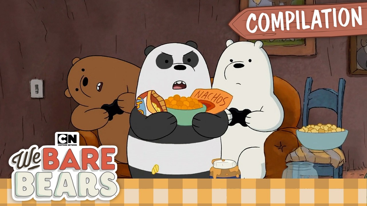 CUTEST Bear Brothers Moments  🐻💛  | We Bare Bears | Cartoon Network