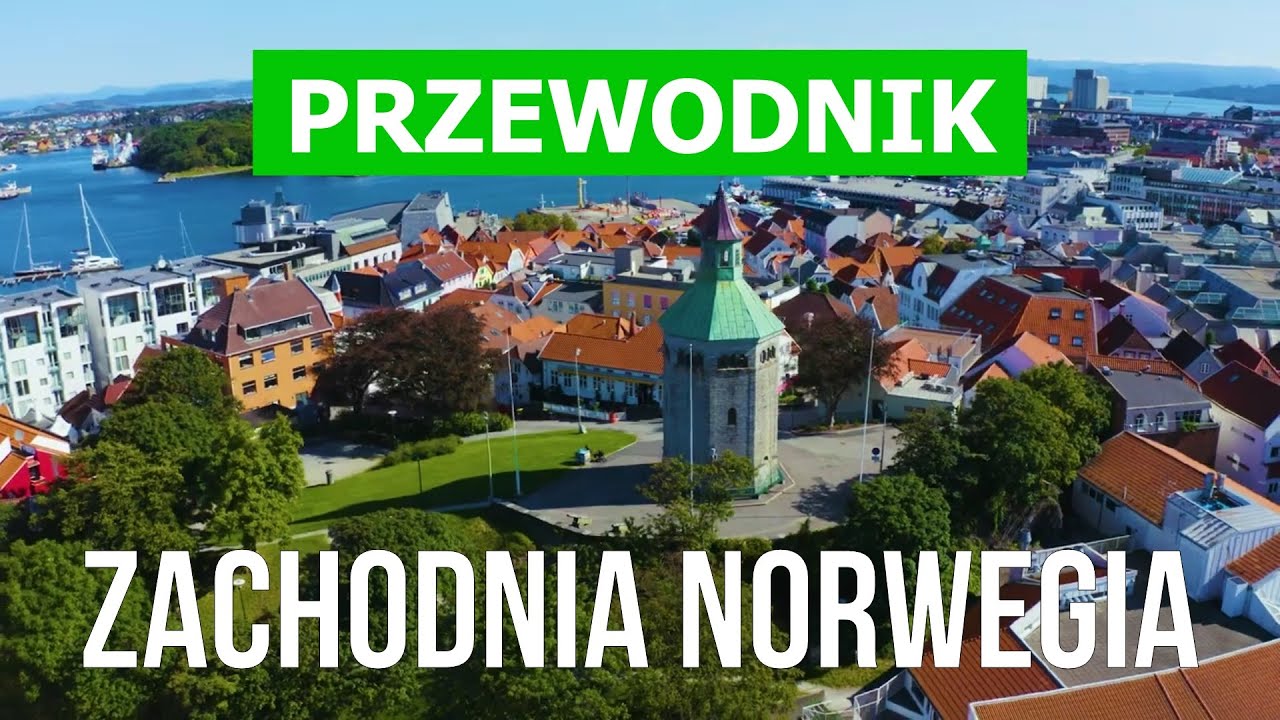 Zachodnia Norwegia | Miasto Bergen, Stavanger, Sognefjord |  Dron 4k wideo | Norwegia co zobaczyć