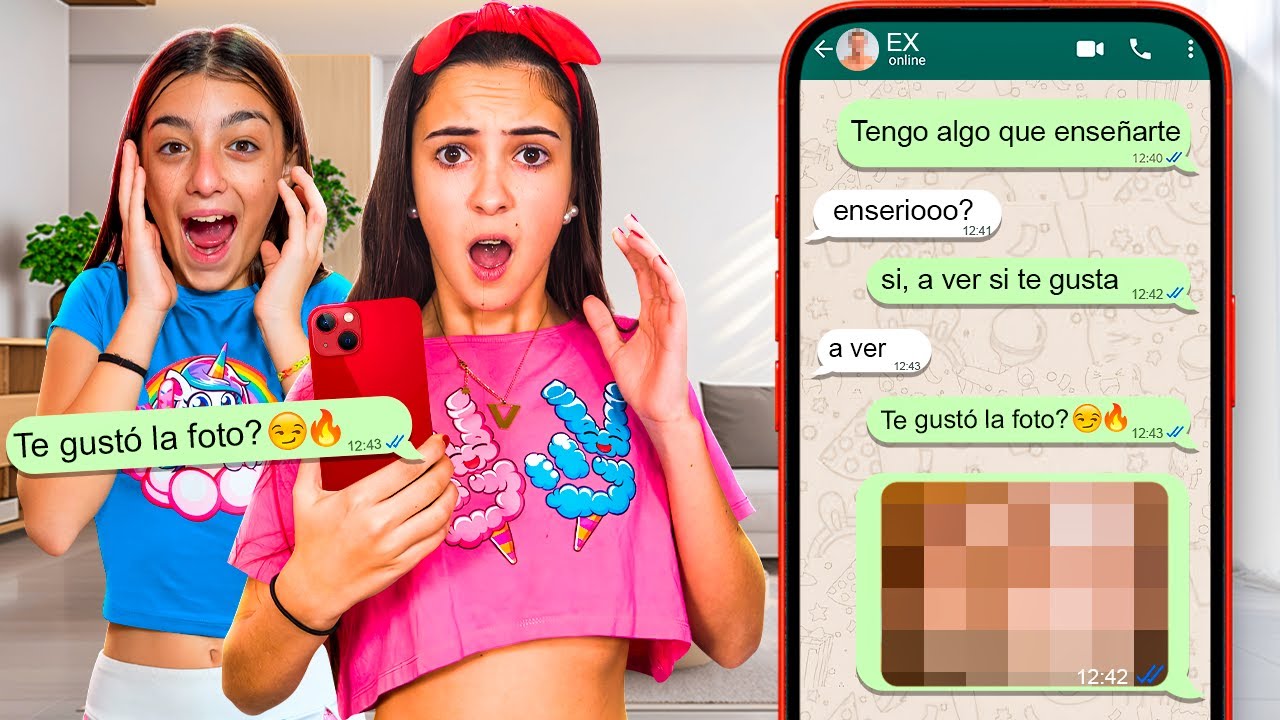 MIS HIJAS DESCUBREN LOS SECRETOS DEL MÓVIL DE MI HERMANA… no podrás creerlo!
