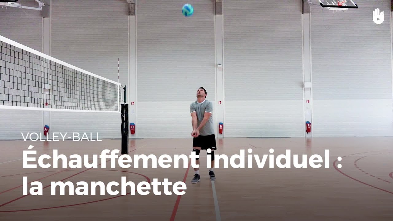 Echauffement individuel : la manchette | Volley-Ball
