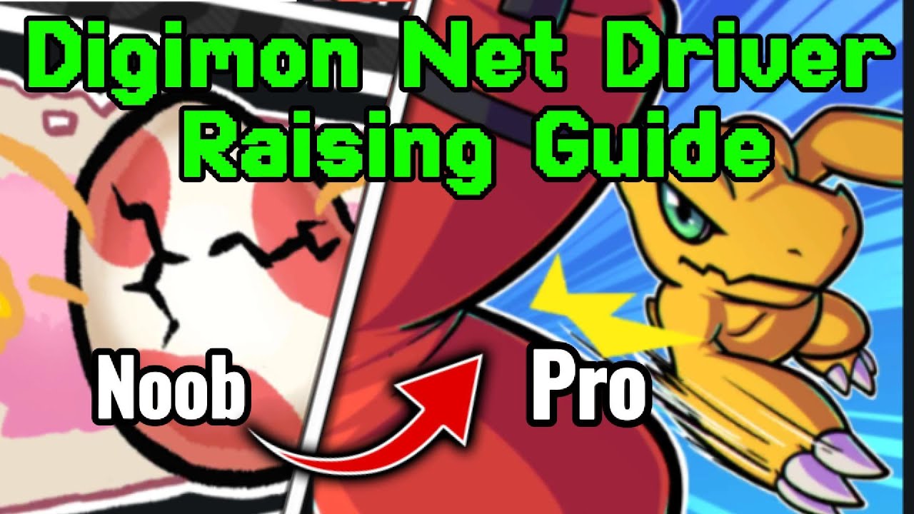 [Digimon Net Driver] Raising Guide