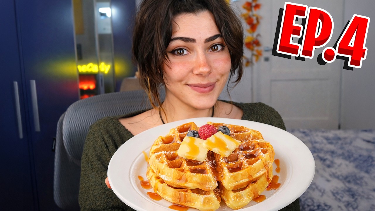 HO PREPARATO I WAFFLE!! - CARLY CHE CUCINA IN CAMERA EP.4