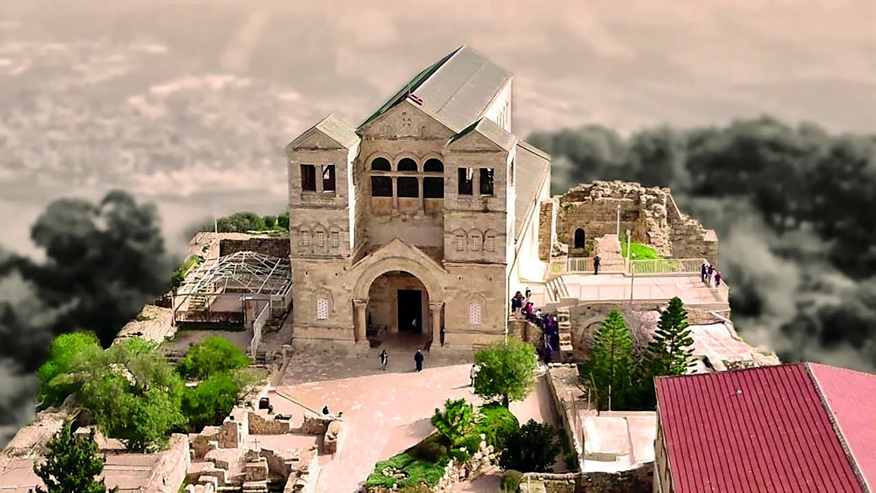 El Monte Tabor, Galilea, Israel - El lugar de la Transfiguración de Cristo