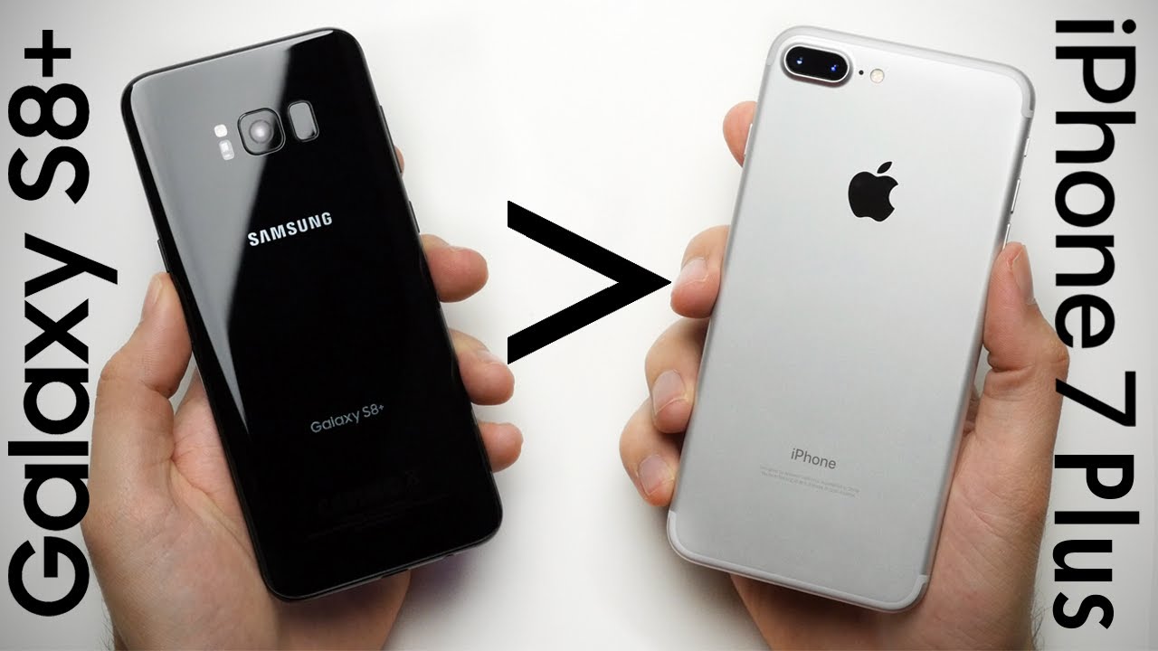 25 Reasons Why Galaxy S8+ Is Better Than iPhone 7 Plus