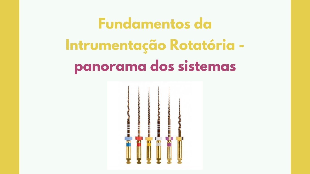 Fundamentos da Instrumentação Rotatória - Panorama dos sistemas