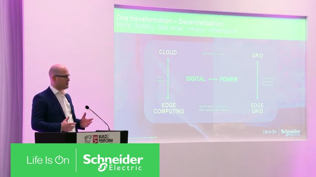 CDP Power Distribution Redefined - CIBSE 2019 | Schneider Electric