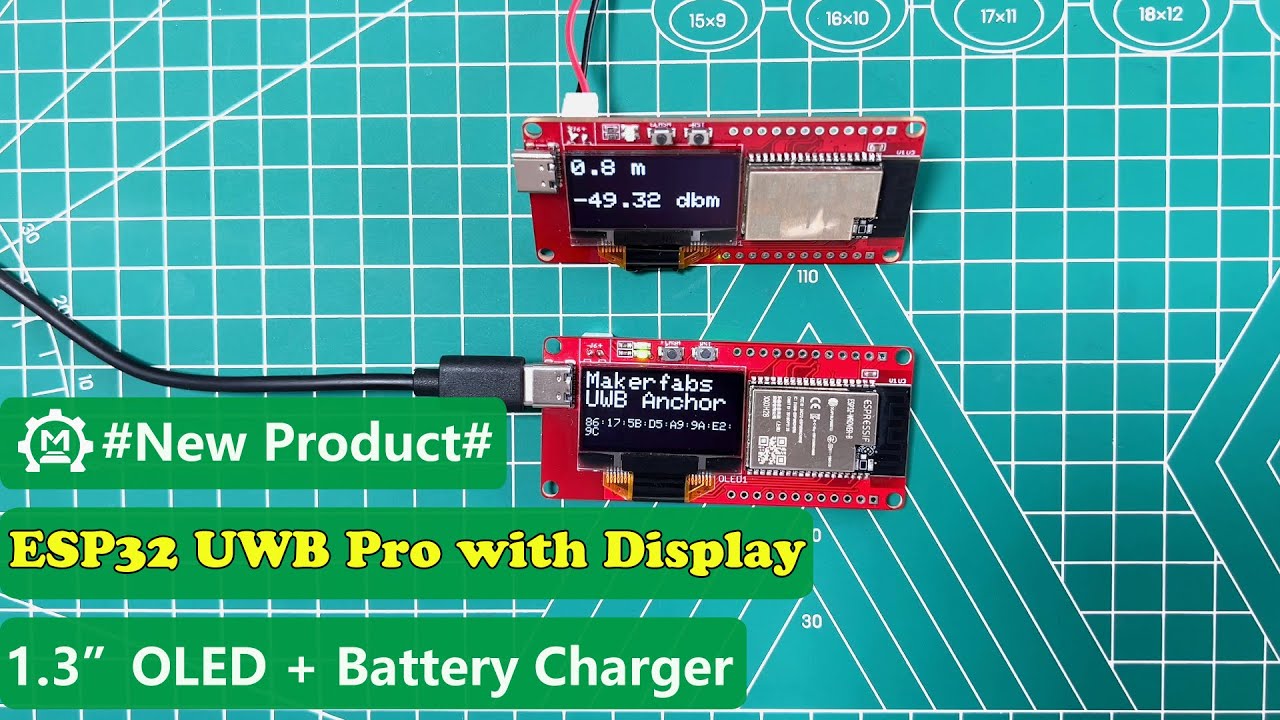 #New ESP32 UWB Pro with Display & ESP32 UWB Series Comparison