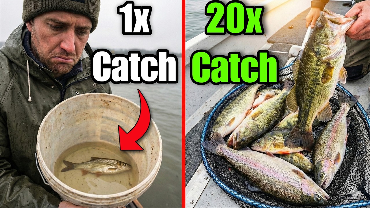 5 HIDDEN Ways You Can QUADRUPLE Your Catch! Professionals Don’t Want You To know This
