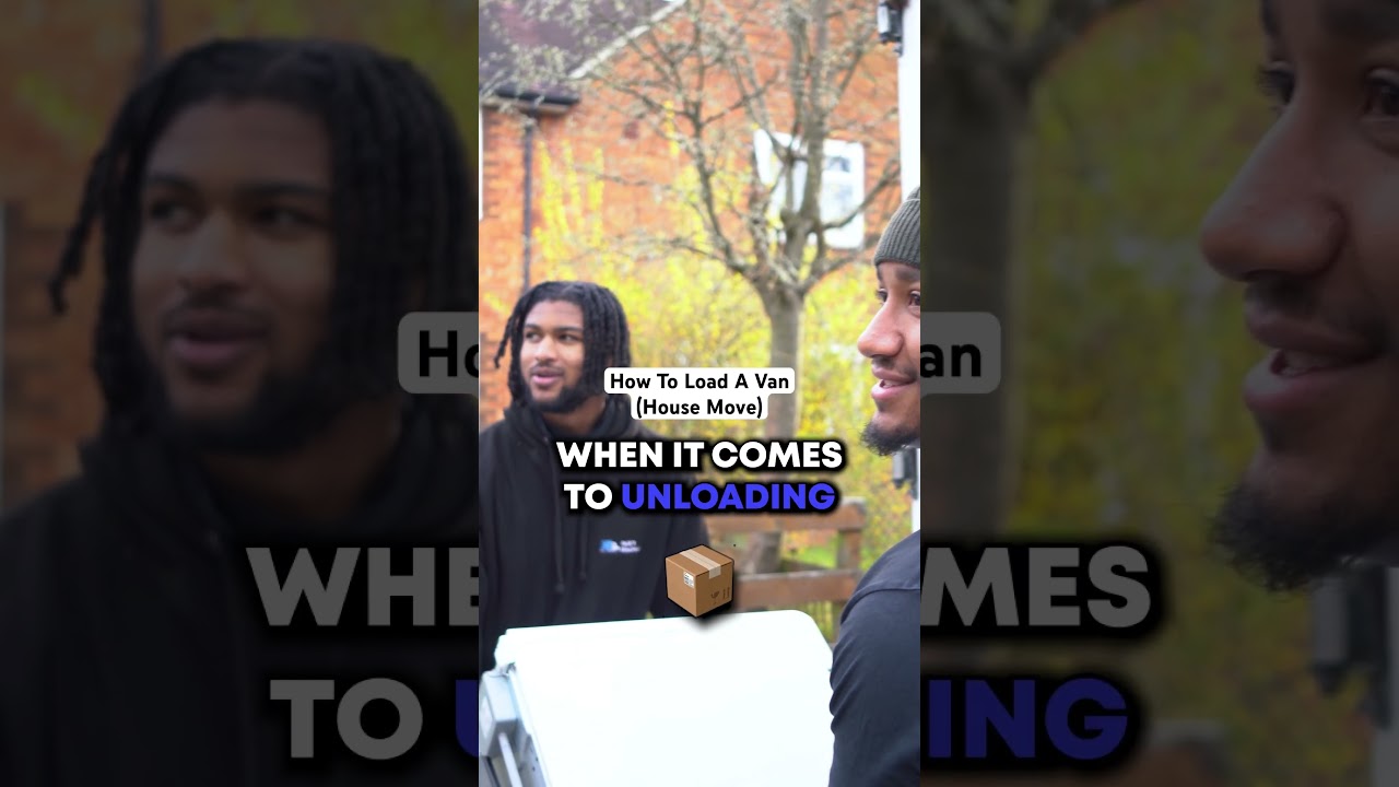 How To Load A Van (House Move)