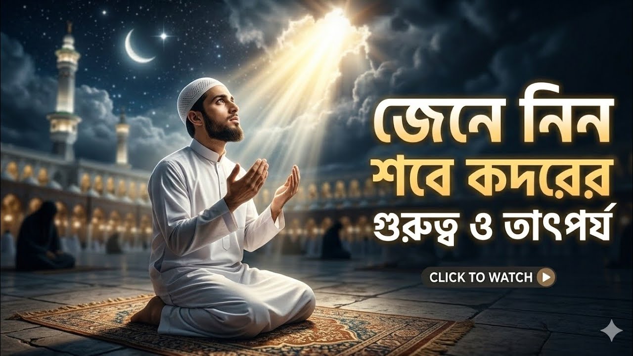 শবে কদরের রহস্য | কেন এই রাত হাজার মাসের চেয়েও উত্তম? | Laylatul Qadr Bangla #aljaber