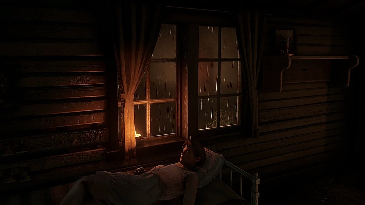 Sleeping Through A Stormy Summer Night With Mary-Beth | RDR2 ASMR