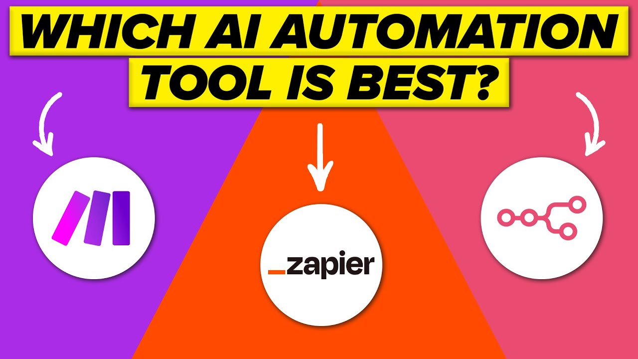 Какая платформа автоматизации ИИ без кода лучше? N8n, Make.com и Zapier