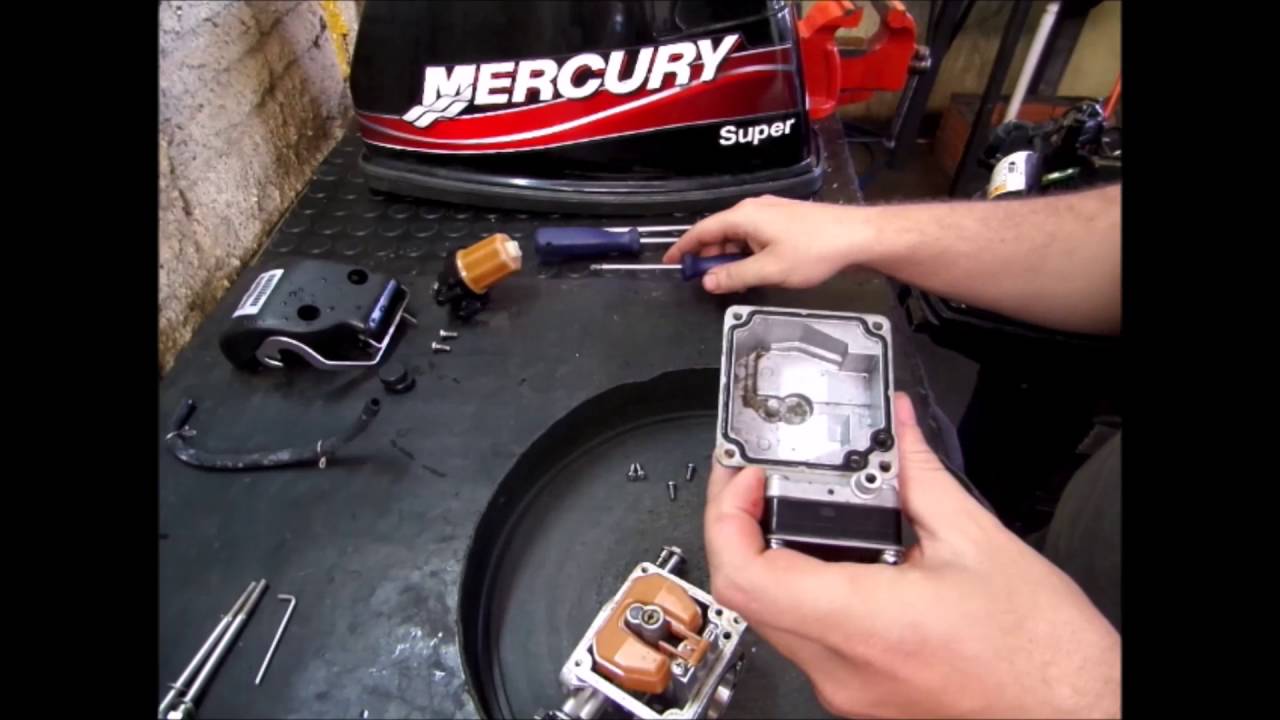 DTS - Motor de Popa Mercury 15 Super - 2/3 - Carburador e Sistema de Alimentação