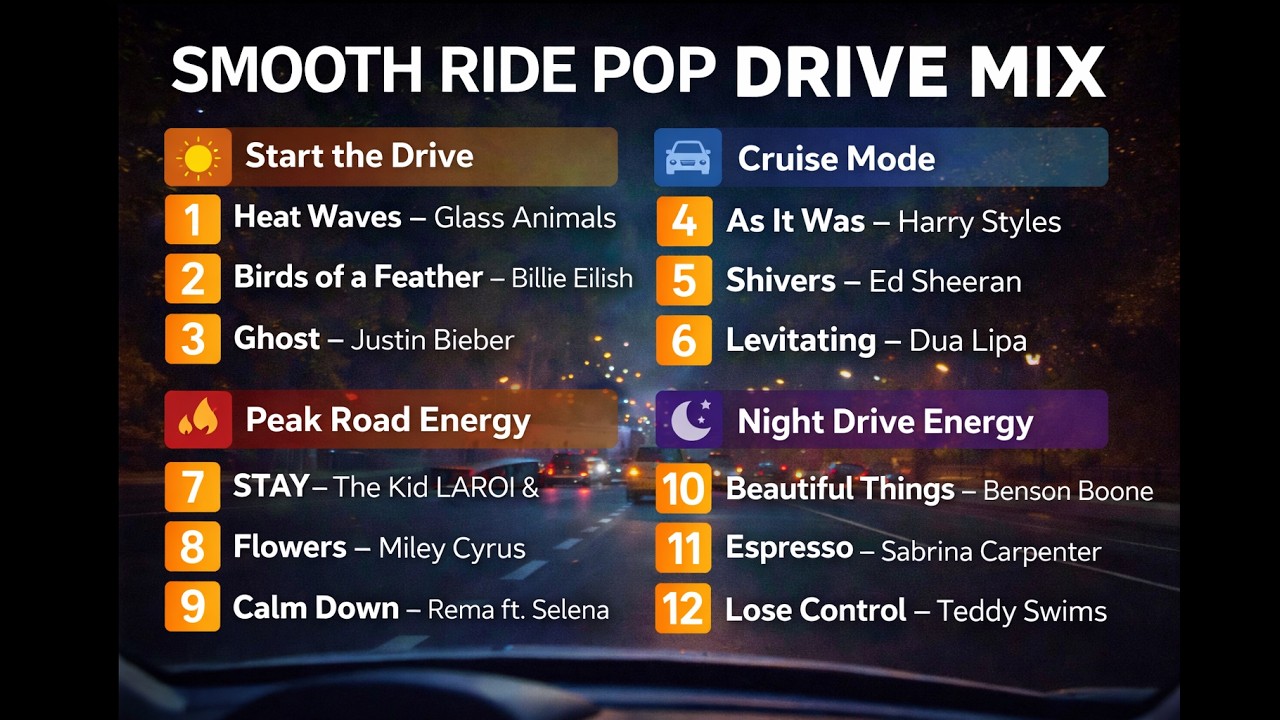 Best  Pop Hits | Best Driving Songs 2021&ndash;2025 | Road Trip Playlist (2026)