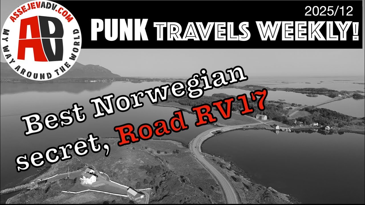Norwegian coastal magic road RV17 (2025/12)