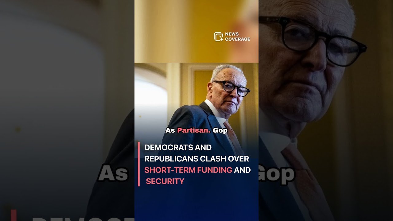 Democrats and Republicans Clash Over Short-Term Funding and Security #politics