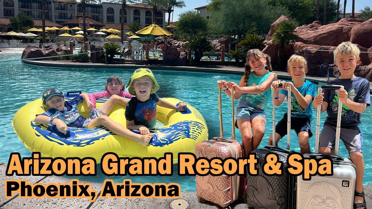 Tour the Arizona Grand Resort & Spa in Phoenix Arizona - Resort Tour and Oasis Water Park
