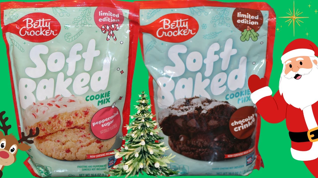 Смесь для выпечки мягкого печенья Betty Crocker: обзор мятного сахара и шоколадного хрустящего пе...