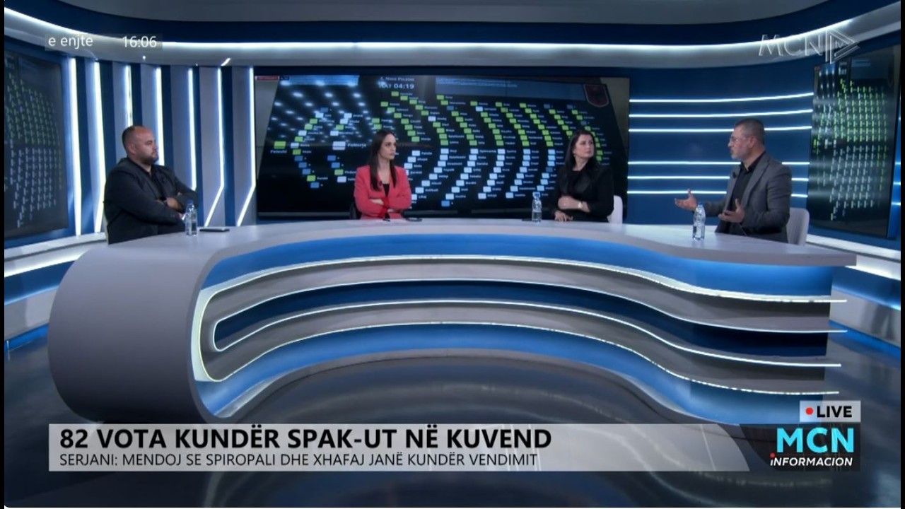 Gjyriqi: Mund të bjerë qeveria. Kume: Fundi politik i Spiropalit. Serjani: 