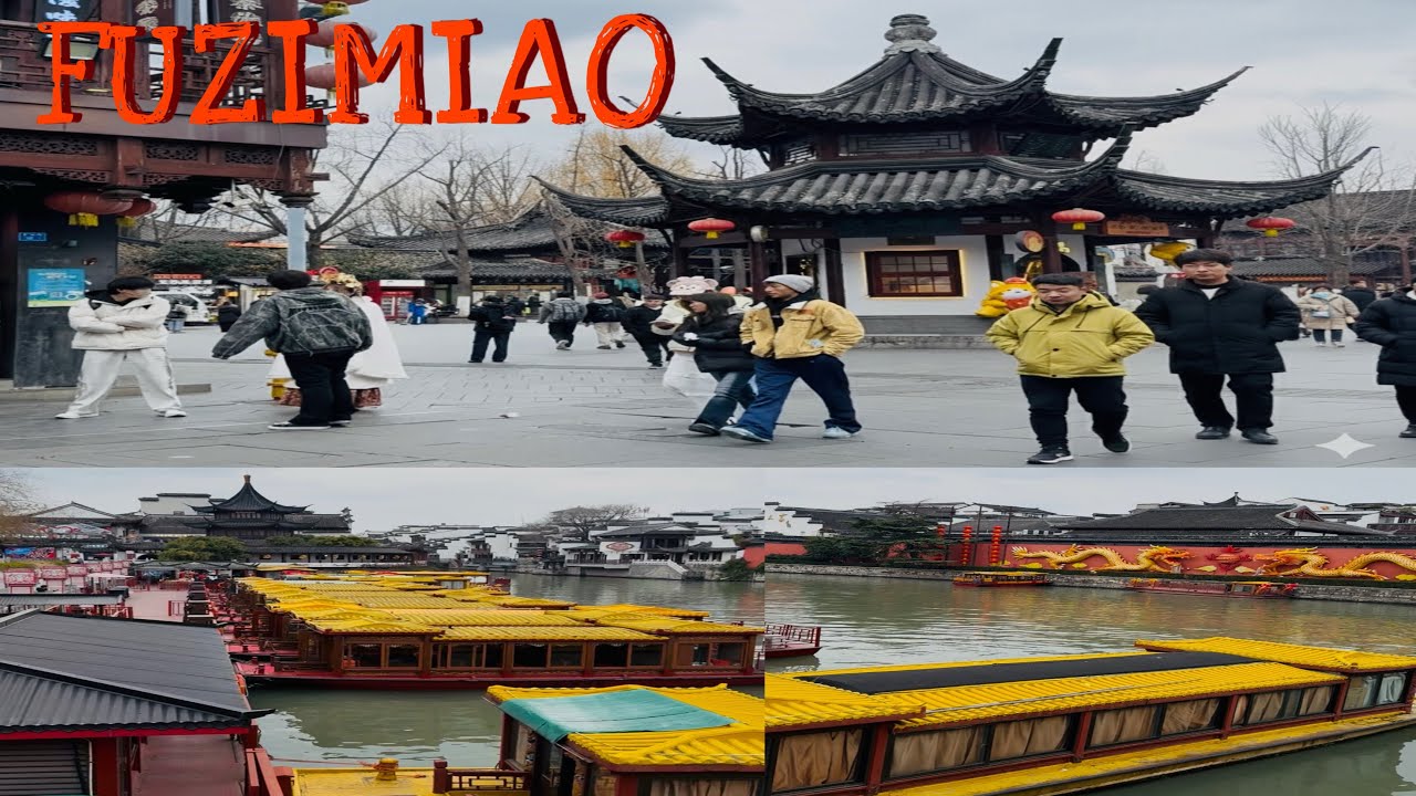 FUZIMIAO TEMPAT SUCI KONFUSIUS | BEIJING TO NANJING 🚄
