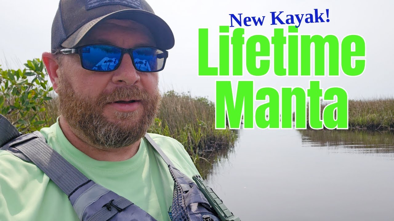 Lifetime Manta Unboxing and setup! New Kayak!