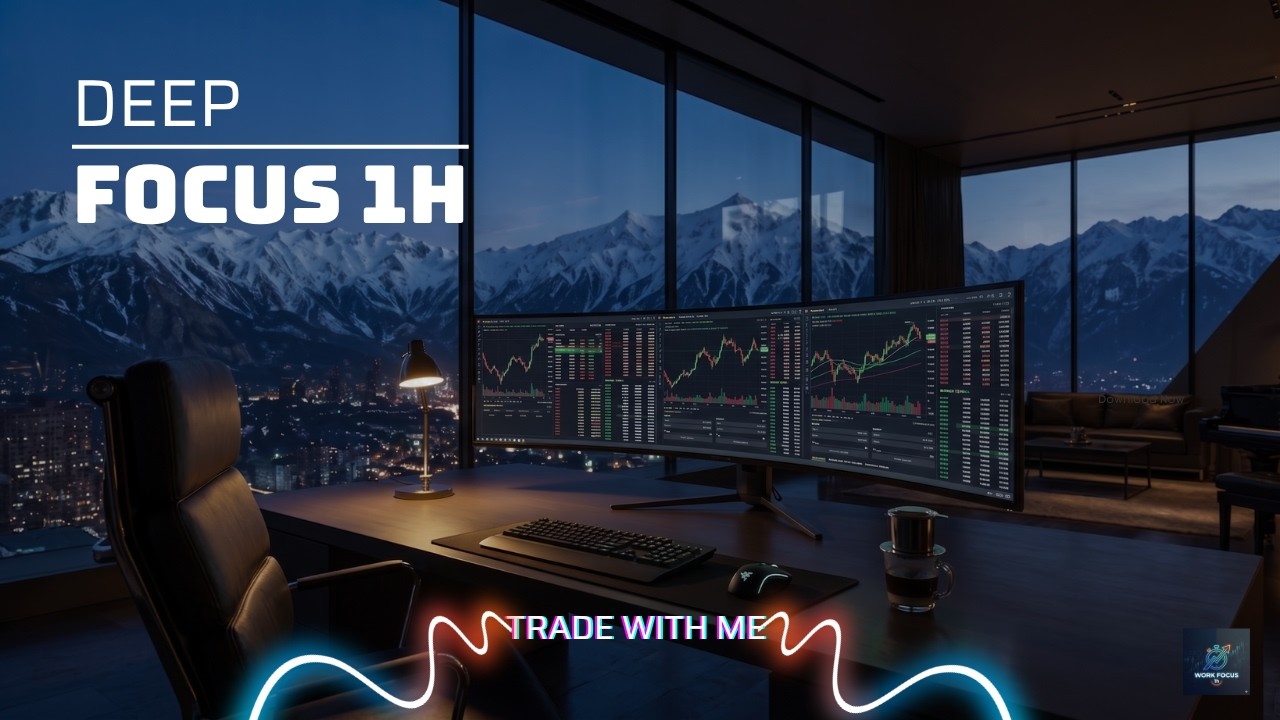 Deep Work Beats | Controlled Attention, Cognitive Stability & Analytical Sessions | Work Focus 1h