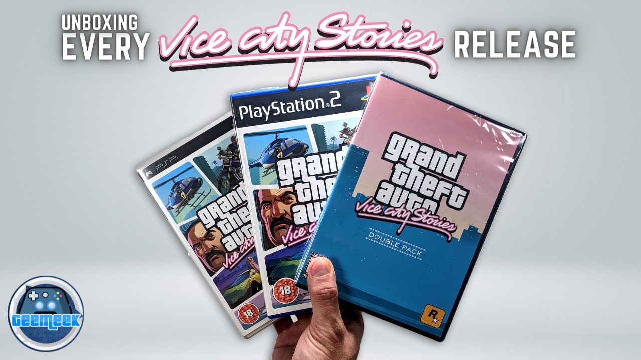 Unboxing Every GTA Vice City Stories Release (2006-2009)