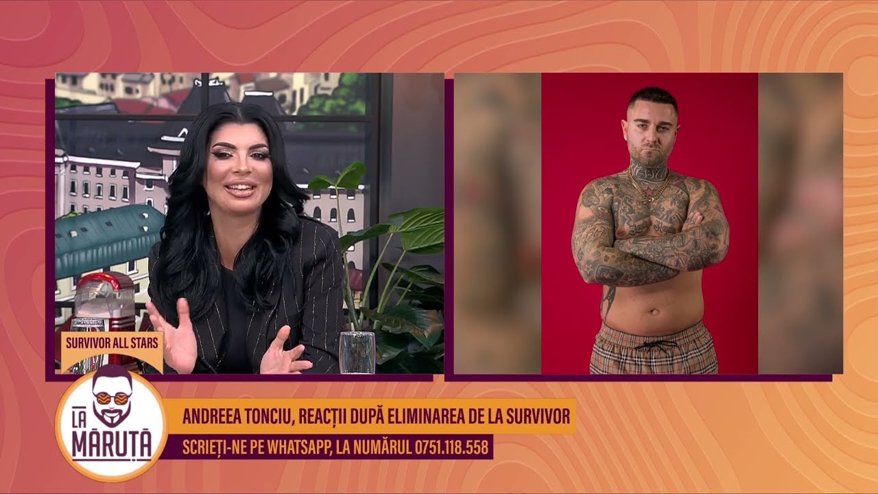 Andreea Tonciu, reacții după eliminarea de la Survivor