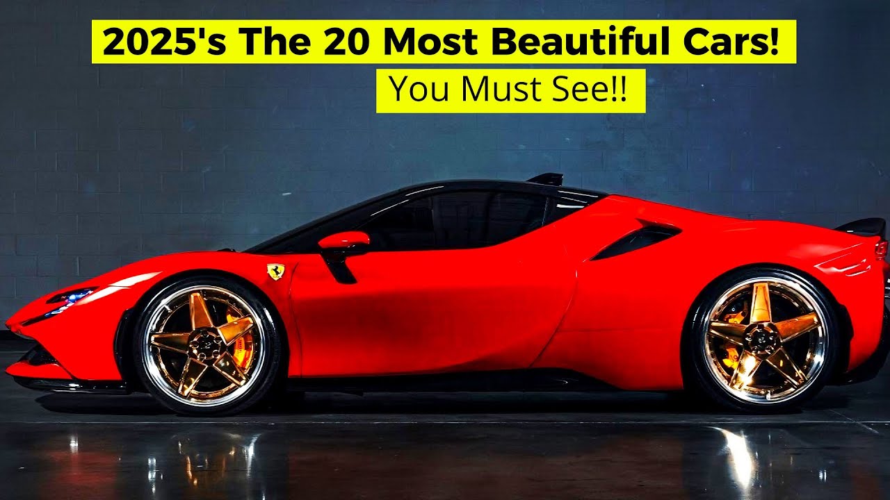 2025's The 20 Most Beautiful Cars on Different Style and Classes