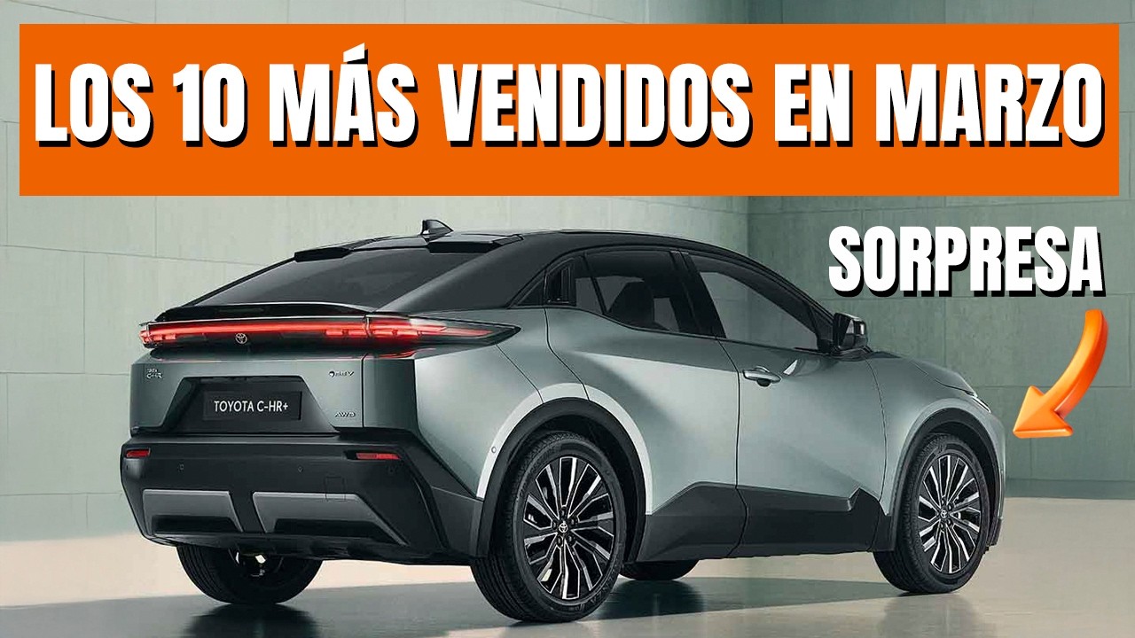 10 COCHES EL&Eacute;CTRICOS m&aacute;s VENDIDOS en MARZO