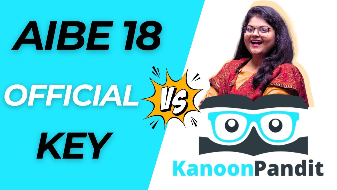 7 Mistakes in AIBE Official Key!! 🤯