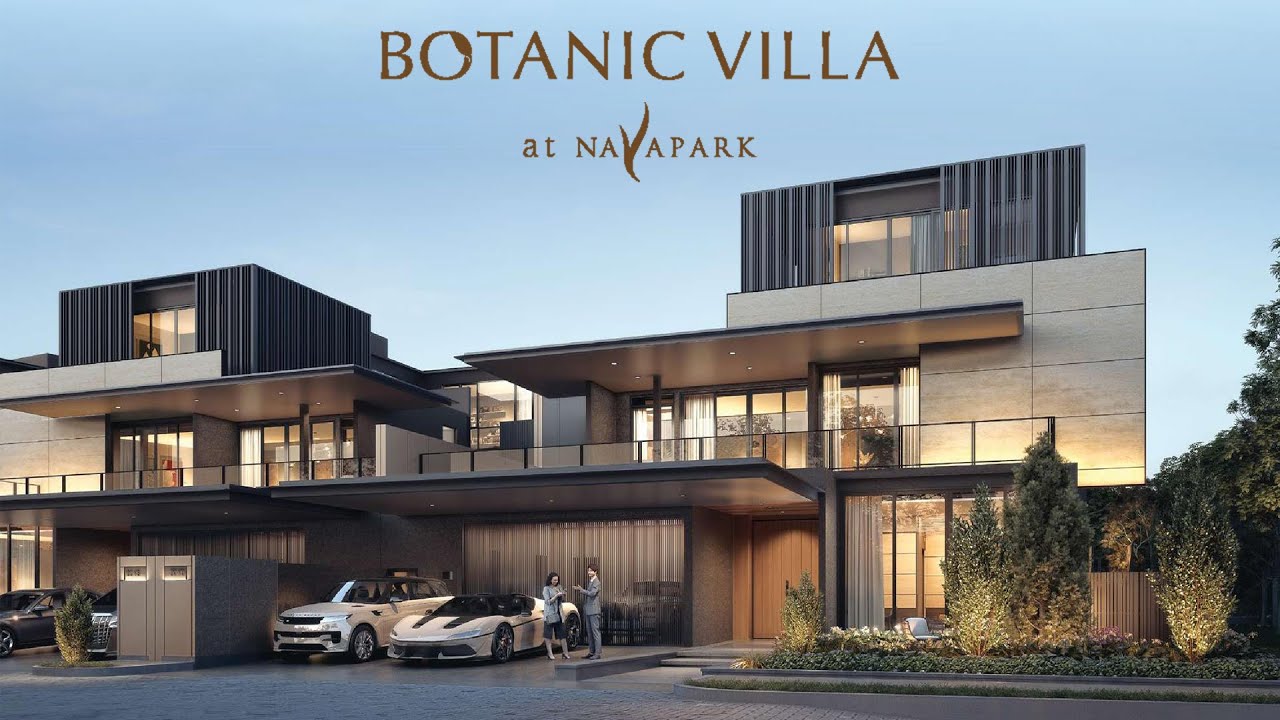 BOTANIC VILLA @NAVAPARK . . . Hunian Super Mewah Terbaru Luas 19x38 di BSD City