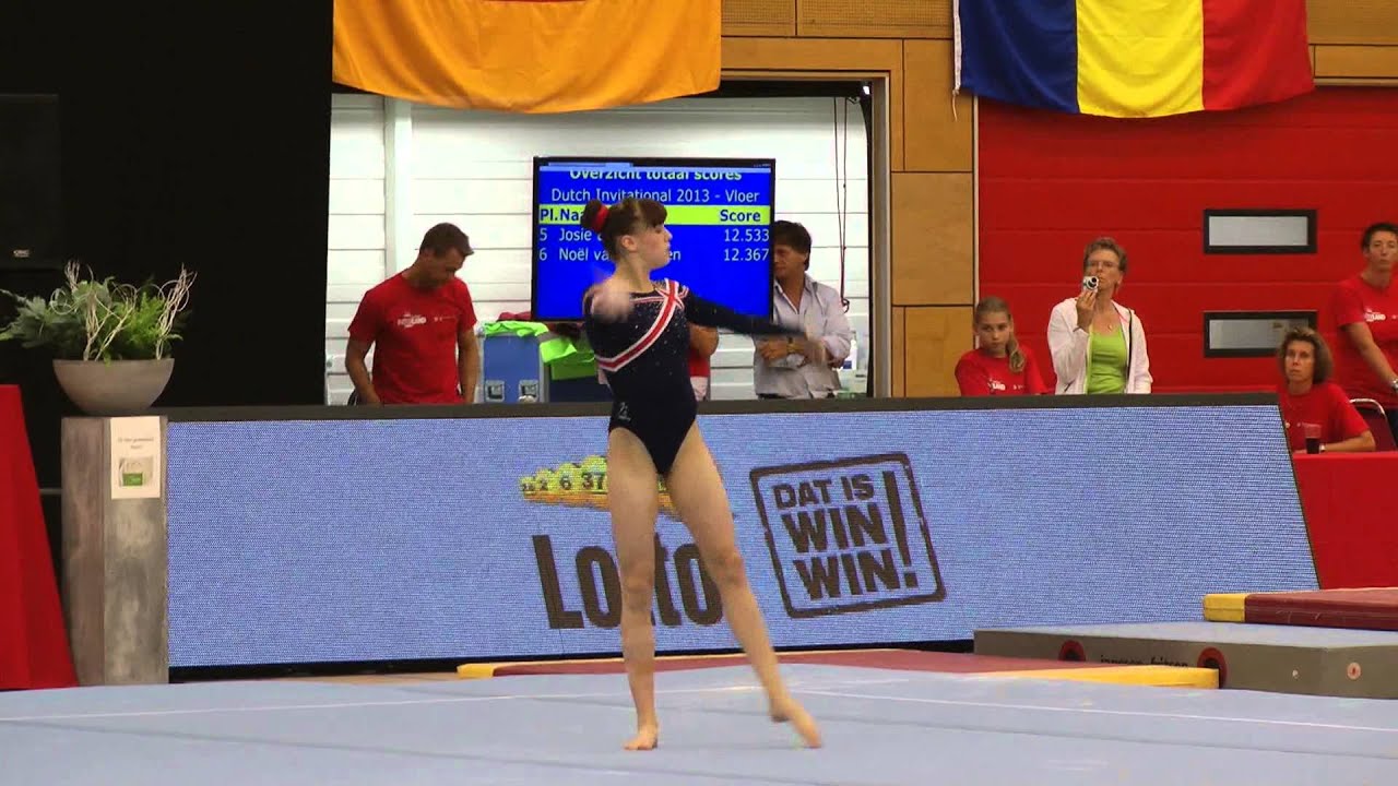 Rebecca Tunney GBR - 2013 Dutch Invitational Floor Final
